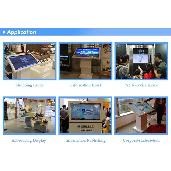 Resscreen 32 inch LCD Touch Screen Kiosk Shopping Mall Lobby Wayfinding Smart Terminal kiosk