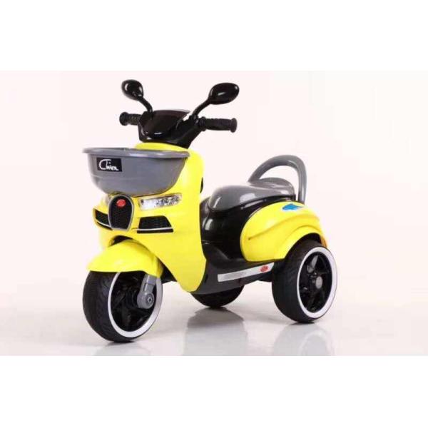 Mini Tricycle Ride On Toy Car 6V Electric Motorcycle for Kids Unisex Assortment Bundle