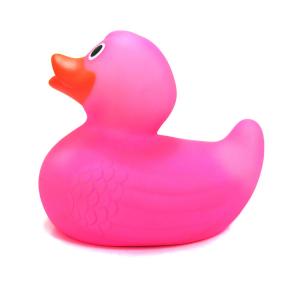 China Baby Bathroom Toy Pool Soft Tiny Plastic Ducks Float Pink Rubber Ducks Gifts wholesale