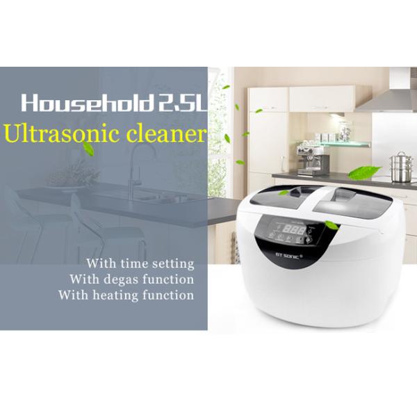 2.5 Liter Home Ultrasonic Cleaner Digital Ultrasonic Parts Cleaner For Jewelry / Watch