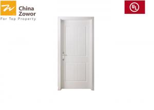 China 1.5 Hours Rated Walnut Wood Fire Resistant Wooden Doors For Commercial Buildings wholesale