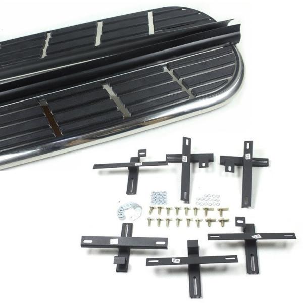 FORD New EDGE 2015 2017 Vogue Style Running Boards Steel Side Steps