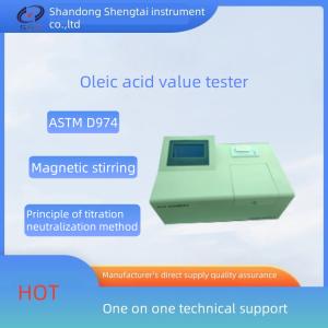 China ASTM D974 LCD Screen Oleic Acid Value Automatic Stirring Tester for Oil Testing Equipment 300 W on sale