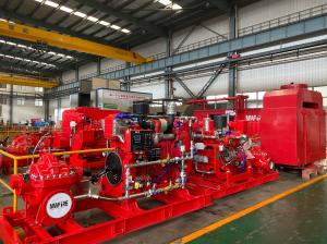 China NFPA20 2000GPM Diesel Engine Centrifugal UL FM Approved Fire Pumps wholesale