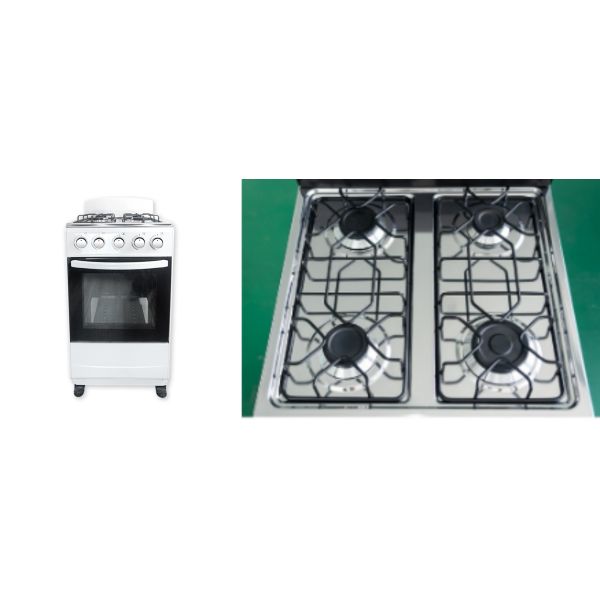 20 Inch Free Standing Cooker 4 Burner Manual Control With Oven And A Range Oven