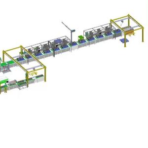 Buy cheap Automated Lithium Battery Pack Assembly Line For Electric Vehicle Batteries from wholesalers