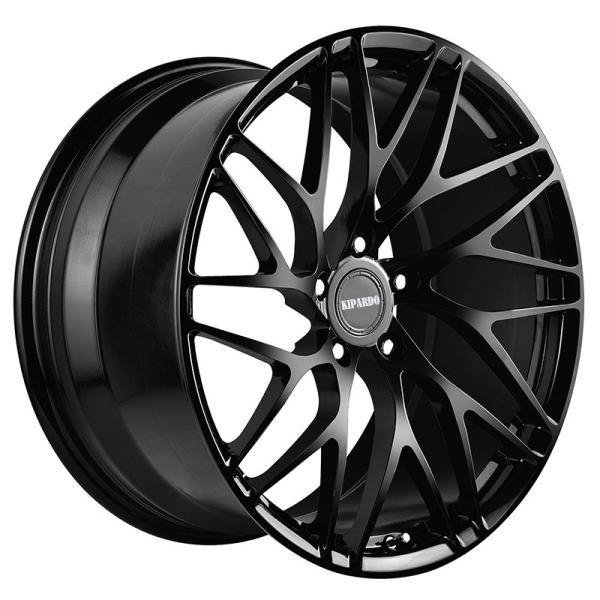Brushed Black 2 Piece Forged Wheels For Racing