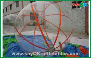 China Wrecking Ball Inflatable Game Summer Transparent Inflatable Water Poll Ball Water Games Hamster Ball For Humans wholesale