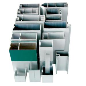 China Hidden Frame Aluminium Curtain Walling Systems Extruded For Villas on sale