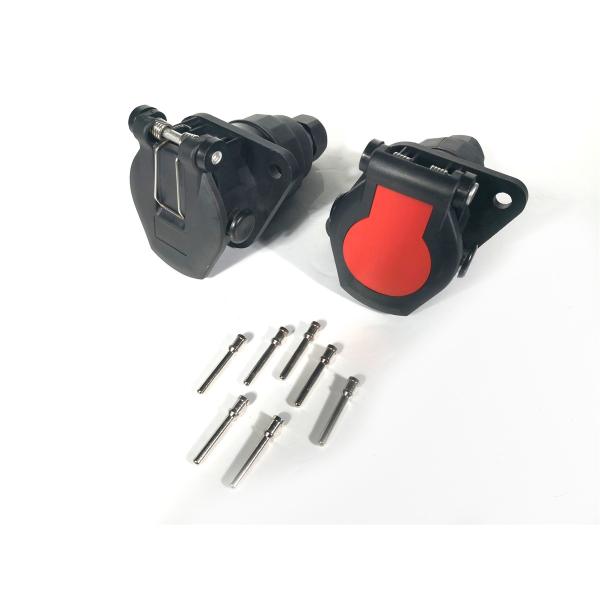 Professional Trailer Wiring Plugs And Sockets Iso7638 Certification