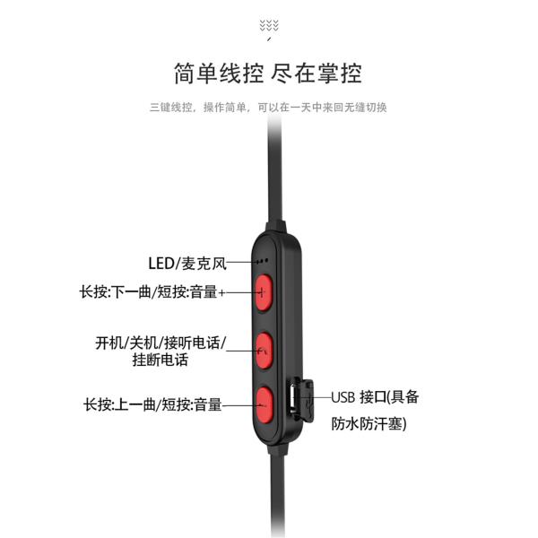 bluetooth headphones xiaomi jiawei iphone mobile phone can support Haozhida Digital Tech HZD1814B