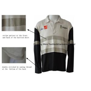 China Knit Cotton Two Tone Fr Flame Resistant Polo Shirts wholesale