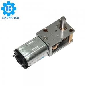 China 12 Volt Geared Motor Right Angle 2.2kgCm Rated Torque 2.1W Output Power on sale