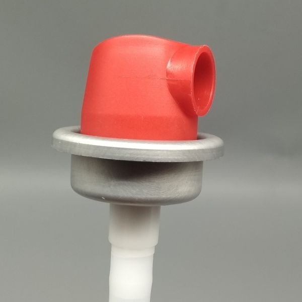 Polished Stainless Steel Male Fire Extinguisher Valve for Architectural and Decorative Applications