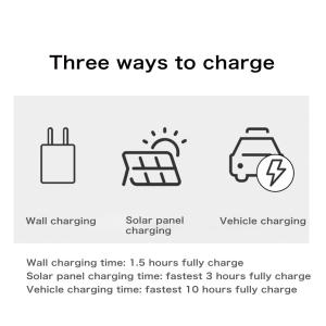 Emergency Outdoor 2400w Power Station with LiFePO4 Battery Type and Fast