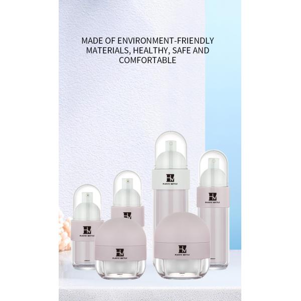wholesale cosmetic plastic bottle sets jar for skincare face cream lotion bottle