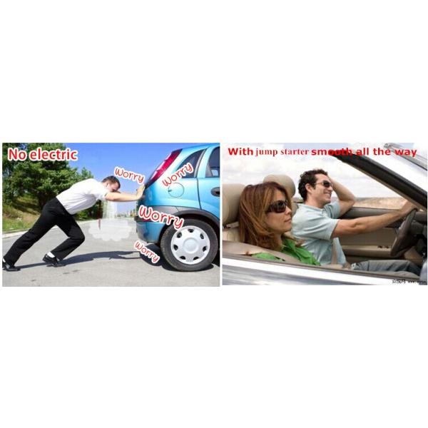 Multi function emergency 12000mAh 12V car jump starter