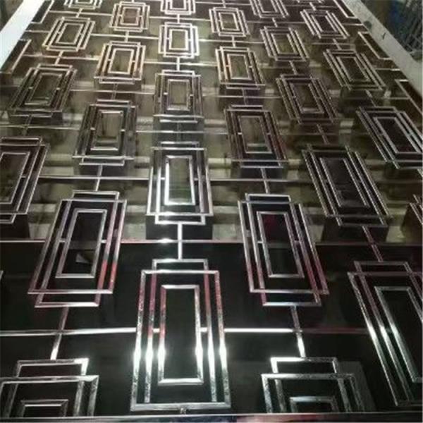architectural metal screen hotel lobby decoration screen color
