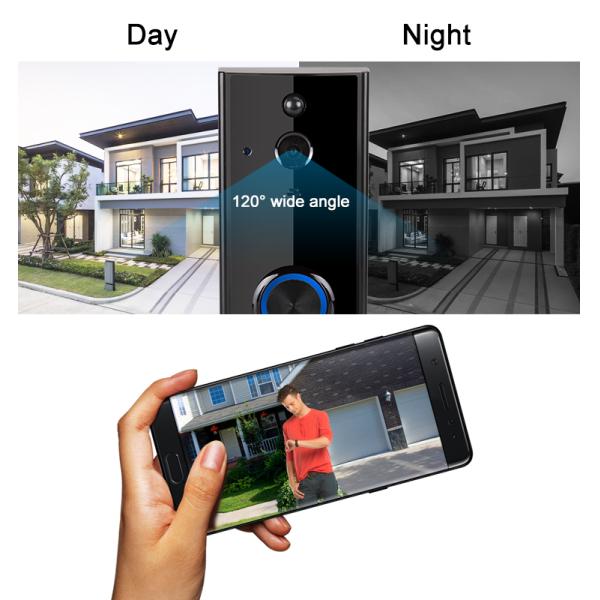 Anti Spy Bug Upgraded RF Signal Detector Ring Doorbell Camera