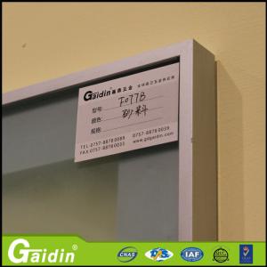 new style kitchen cabinet aluminum frame glass door of different thickness