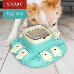 Multi Functional Dog Puzzle Bowl Customized Maze Dog Bowl Sustainable