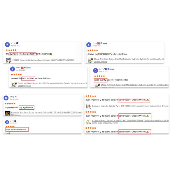 13304037 60291387 60248644 for SY500 Excavator Boom Arm Bucket Hydraulic Cylinder