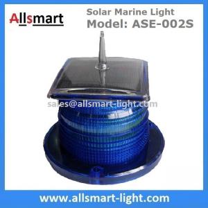 China 2-3NM 15LED Flash Solar Marine Aquaculture Lights With Spike Drive Bird Needle Sea Signal Solar Buoy Security Lamp wholesale