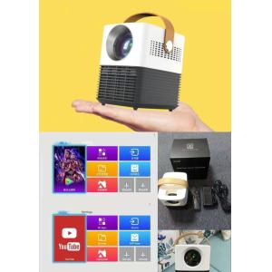 WIFI Battery WVGA LED Smart Portable Projector For Home Cine