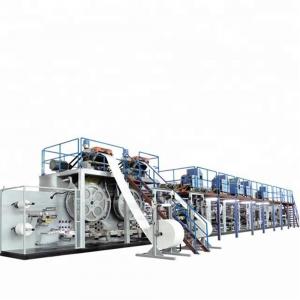 China Large Absorption equipment production line for diaper linings baby pant style diaper machine on sale