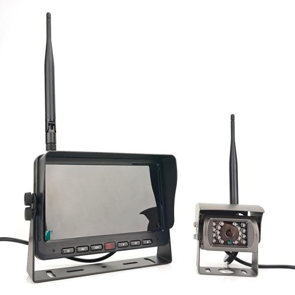 Forklift Strong Magnetic Camera System Forklift Camera with Laser Line 1080P 2 Split Rear View Monitor System