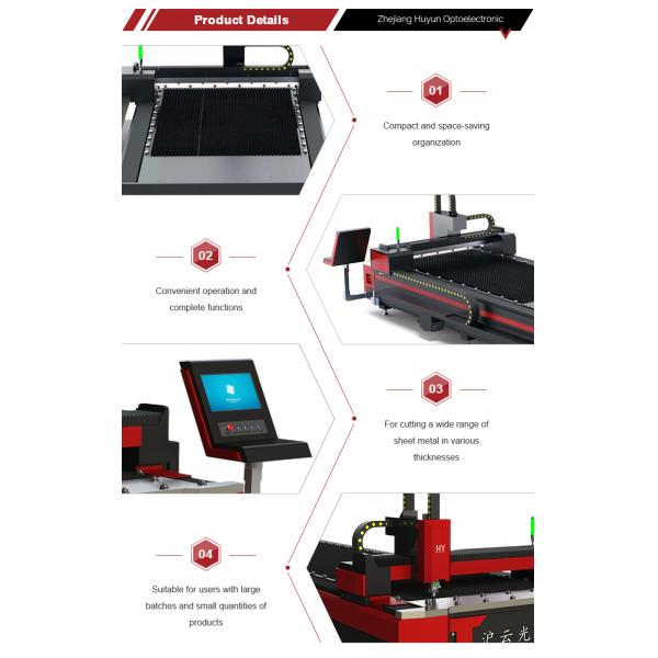 2513 3015 4015 4020 6015 6020 6025 8025 10025 12025 12030 Single Bed Fiber Laser Cutter