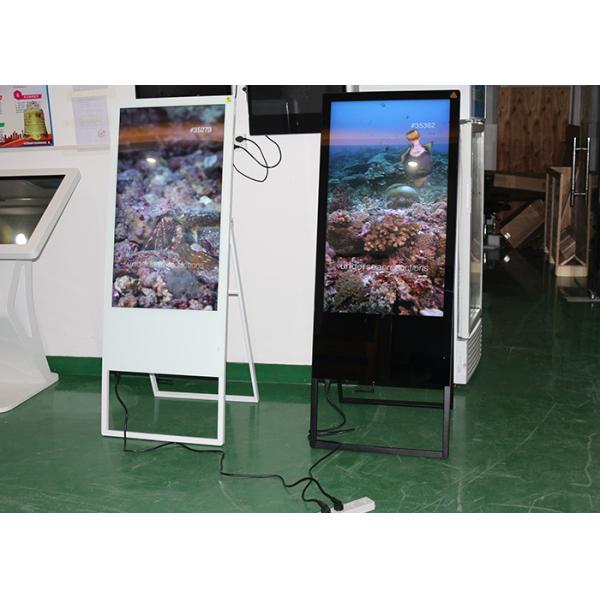 Free Standing 3840X2160 LCD Digital Signage 43 Inch Digital Signage Restaurant Menu