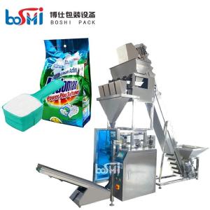 Buy cheap Automatic Washing Powder Pouch Packing Machine With Wrapping Labeling Sealing from wholesalers
