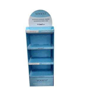 Buy cheap Recycled Portable Corrugated Display Rack , REACH Cardboard Food Display Stands from wholesalers