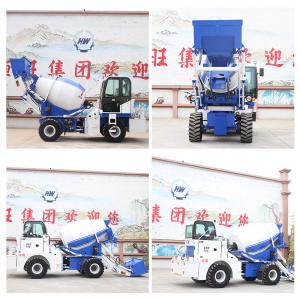 China 2.0m3 Self Loading Concrete Mixer Truck Self Loading Cement Truck 76Kw wholesale