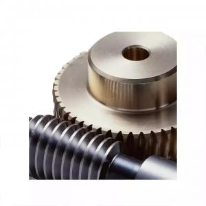 China Stainless Steel CNC Machinery Accessories 0.01mm Tolerance Worm Wheel Gear on sale