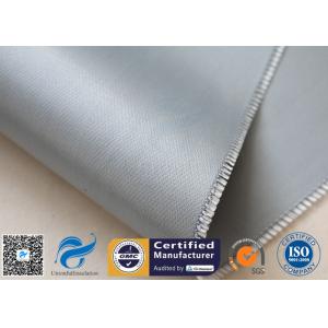 Oil Pipeline Insulation Silicone Coated Fiberglass Fabric Material 0.4 MM