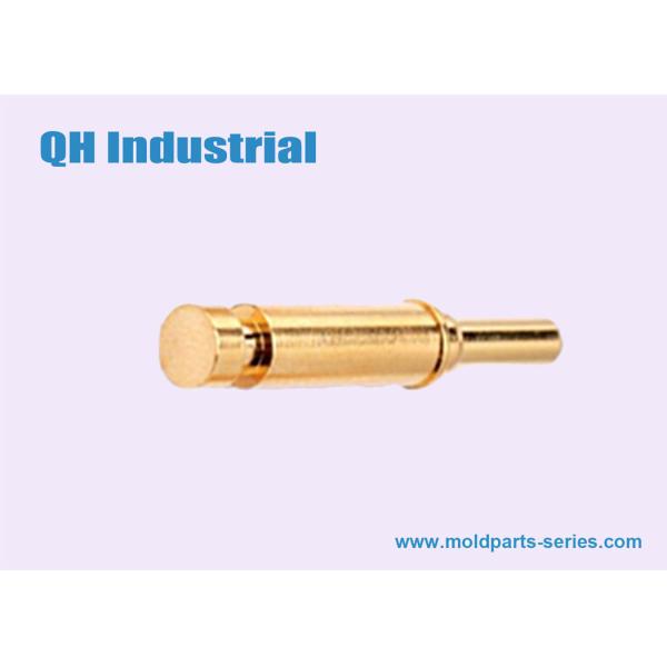 Pogo Pin, Spring Loaded Pin,Customize Gold Plated 1A to 6A Current DIP Spring-Loaded Pogo Pin Manufacturer