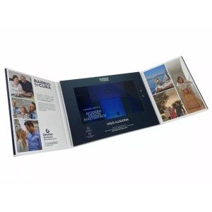 Wholesale Manufacturer Hardcover Video Brochure A4 10 Inch Electronics Video