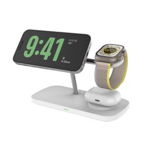 China QI2 5 in 1 Magnetic Wireless Charger iPhone Stand 15W Fast Mag-Safe Charger for iPhone 17/17 Pro/17 Air/17 Pro Max 16/15/14/13/12 Series Apple Magnet Wireless Charging Station/Pad for AirPods on sale