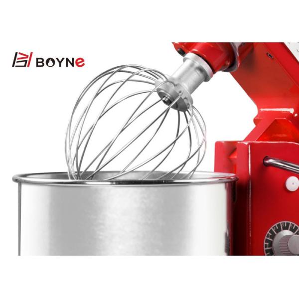 Stainless Steel Small Food Milk Mixer 5L Red 220v For Bakery for home use