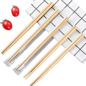 Convenient and Eco-Friendly Disposable Bamboo Round Chopsticks for Household