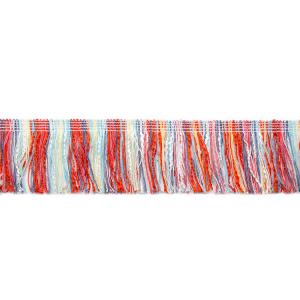 China Multi Coloured 4.4cm  Garments Tassel Fringe Trim wholesale