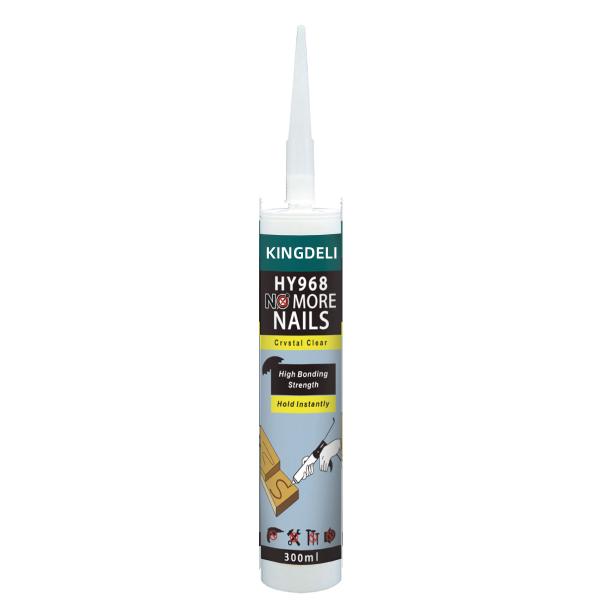 Quality 280ml White Construction Adhesive Glue Sealant Waterproof MS Polymer Material for sale