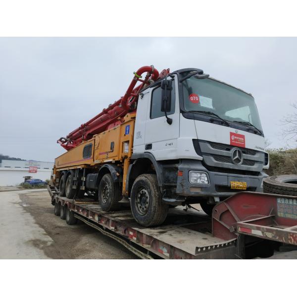 2017 years sy 30 meters Howo chassis two bridge five arm pump car for sale comcrete boom pump truck