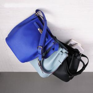 China high quality women bucket bag fashion designer bags cow hide handbags famous brand handbags ladies togo leather bags wholesale