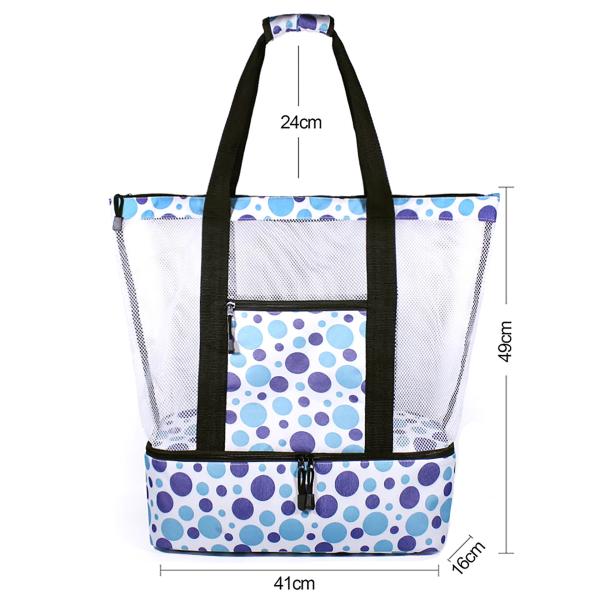 Outdoor Multi-Functional Dry And Wet Separation Large-Capacity Beach Ice Bag