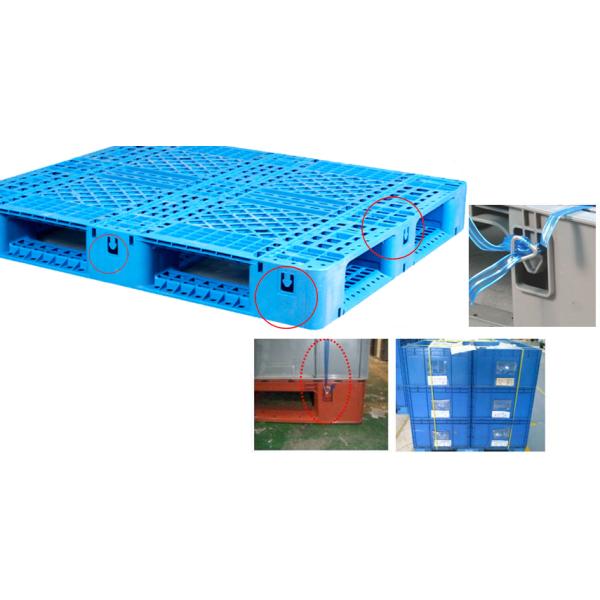 43 X 43 42 X 42 40 X 40 Industrial Plastic Pallet For Warehouse PP Material
