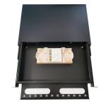 MPO FC Fiber Patch Panel 19 24 Port Patch Panel Rack Mount OEM