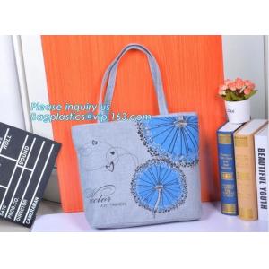 canvas bag custom printed cotton tote bag guangzhou factory in stock,print your
